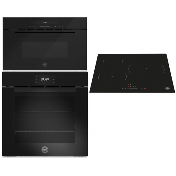 BERTAZZONI FMOD6115PLB2 + P603I30NV + FMOD3053WLB1 Σετ Εντοιχιζόμενος Φούρνος με Επαγωγική Εστία και Φούρνο Μικροκυμάτων BERTAZZONI FMOD6115PLB2 + P603I30NV + FMOD3053WLB1 Σετ Εντοιχιζόμενος Φούρνος με Επαγωγική Εστία και Φούρνο Μικροκυμάτων